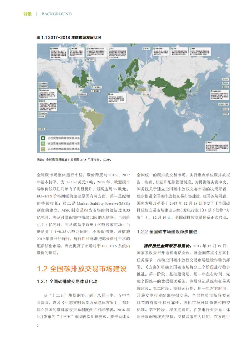 北京碳市场年度报告（2018 ）(北京环境交易所)