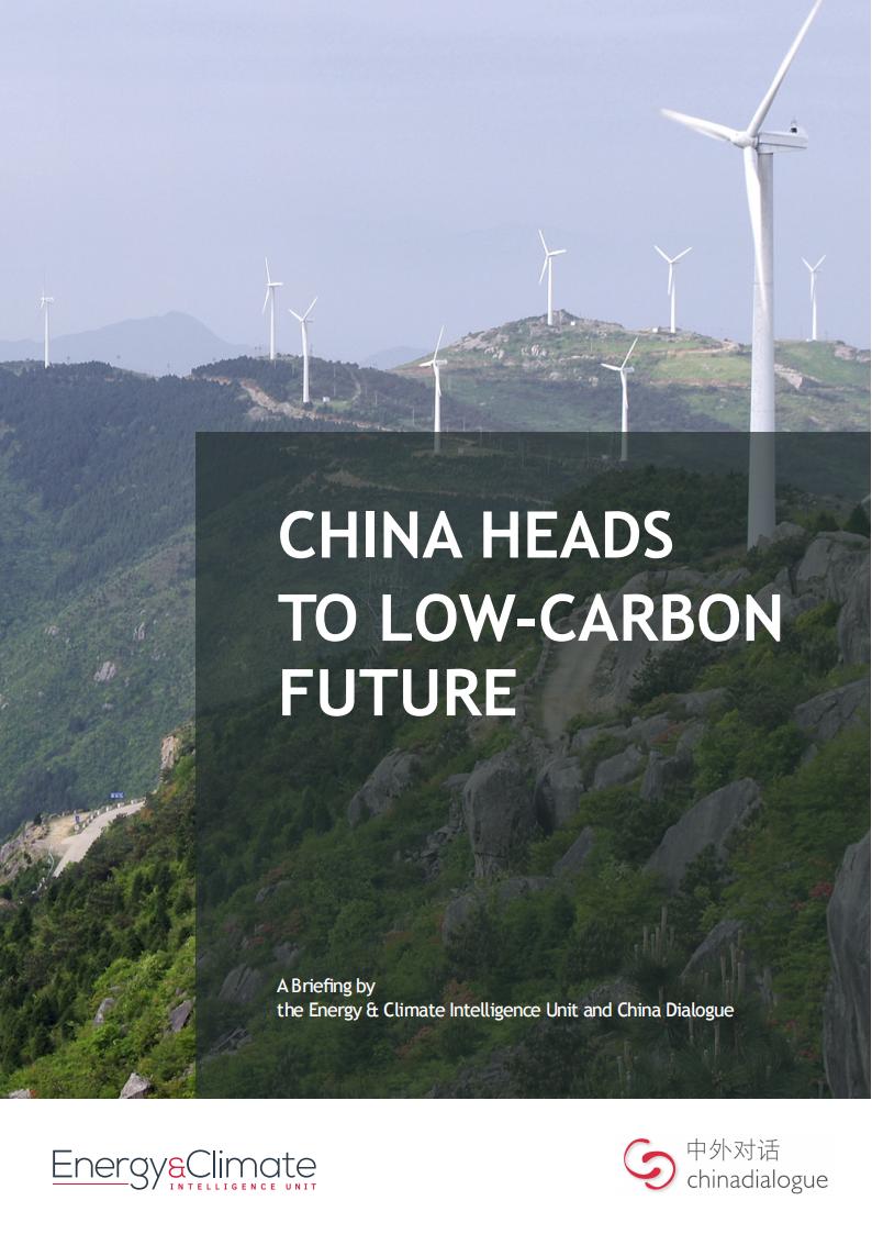 中外对话：2019年  中国走向低碳未来（英文版）